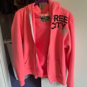 COPY - Free city pink zip up